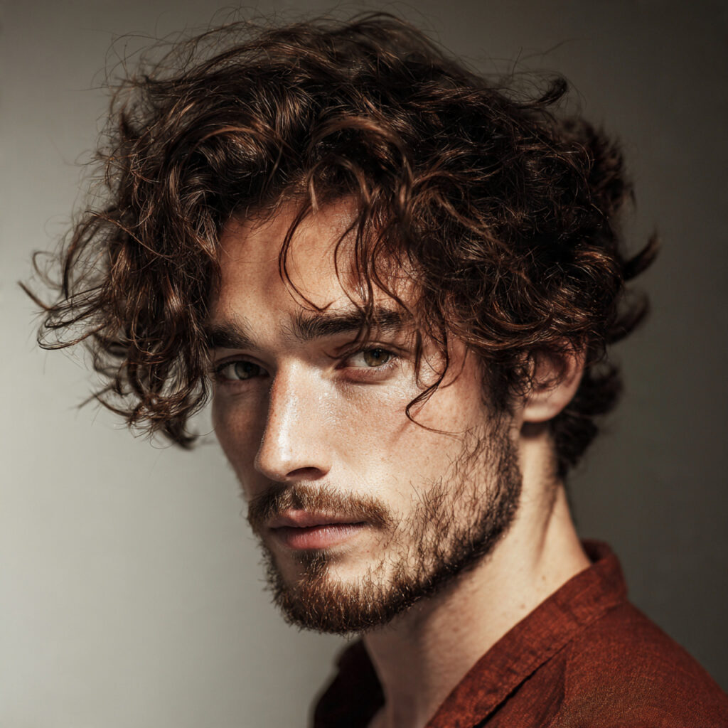 Wavy Edgar Haircut Idea