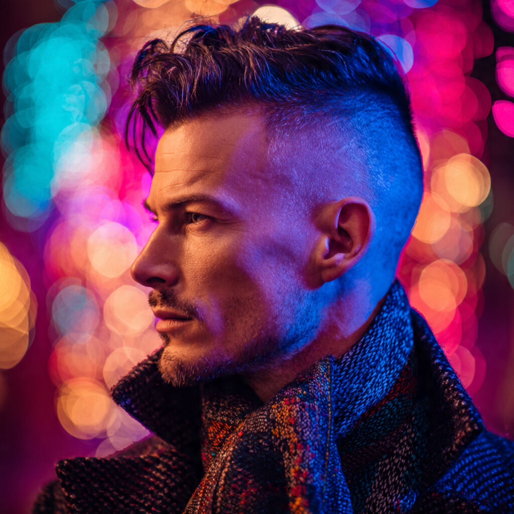 Undercut Winter Party Hairstyle Ideas