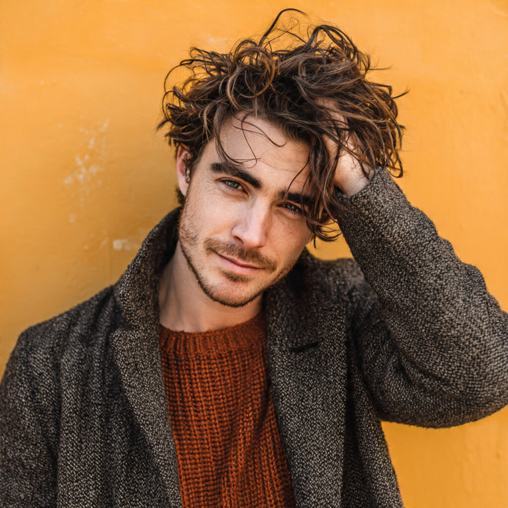 Messy Yet Polished Holiday Hair Ideas