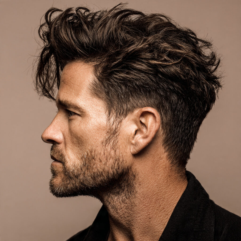 Thick Hair Edgar Haircut Idea