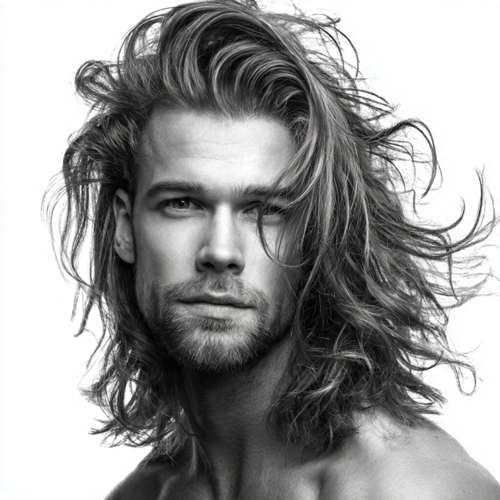 Long Hairstyle with Volume Focus Idea