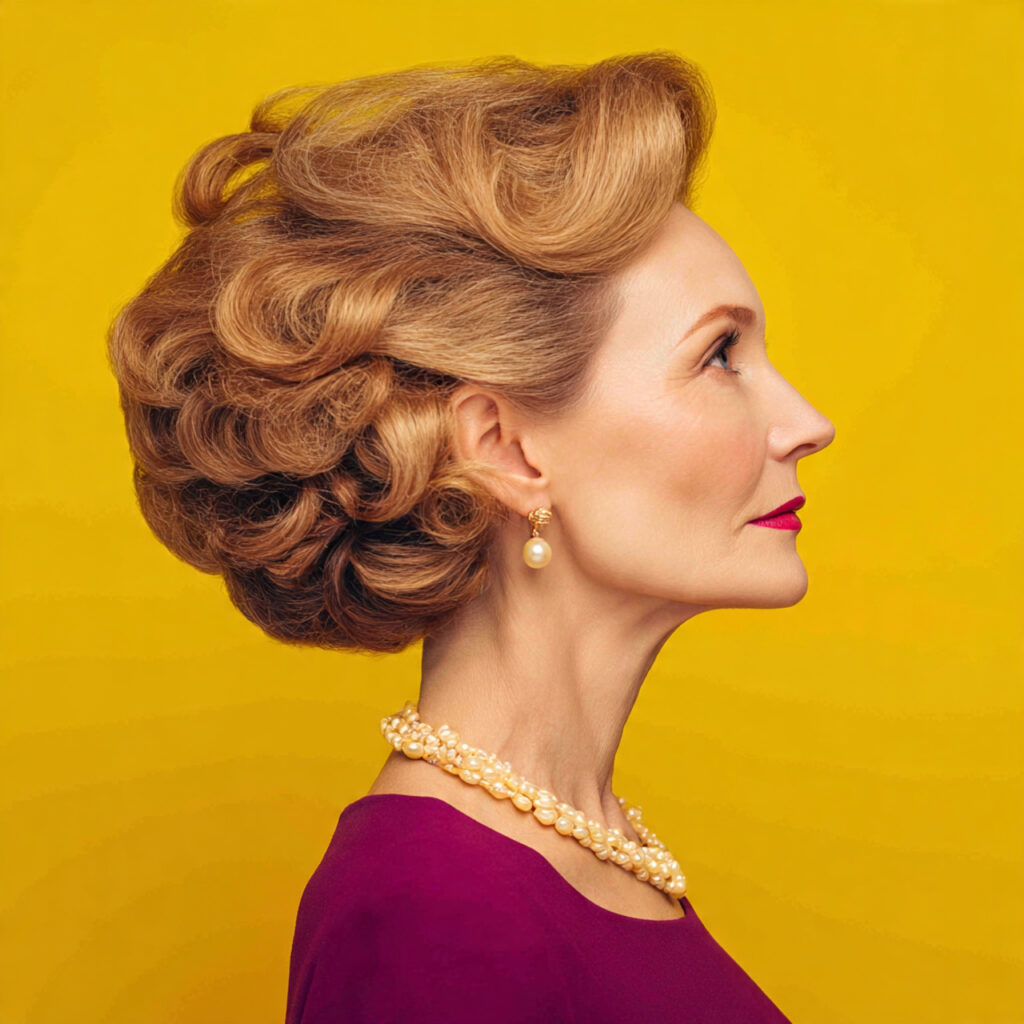 Refined Bouffant Celebration Ideas