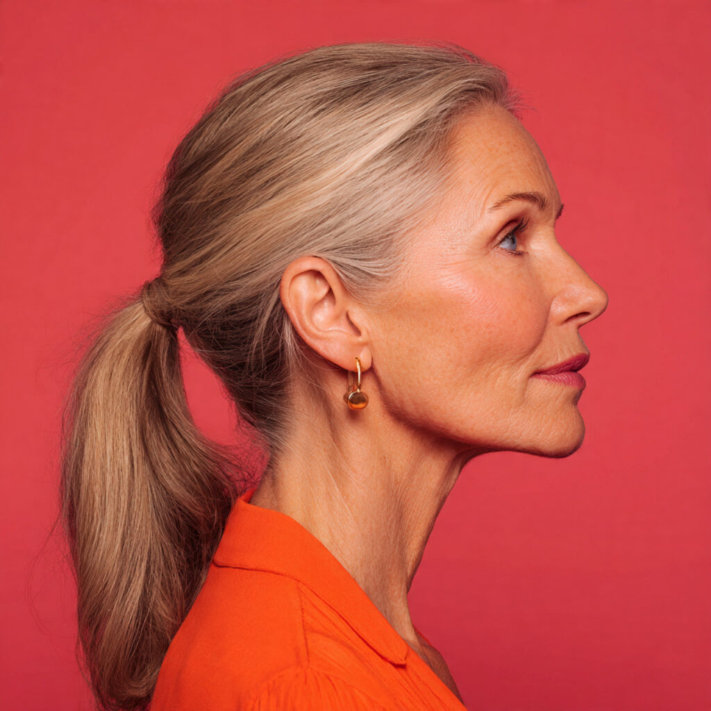 Smooth Low Ponytail Ideas