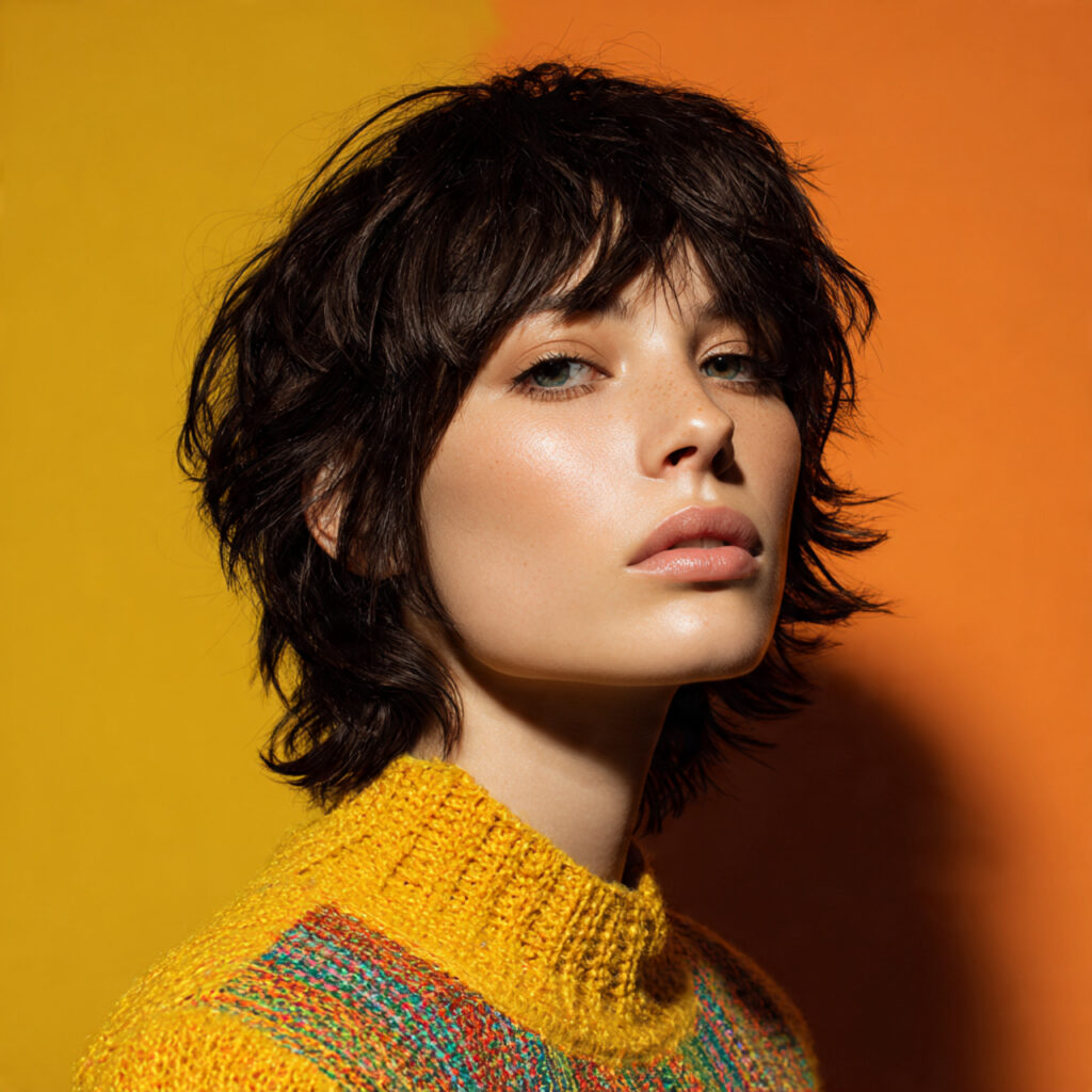 Shag Haircut Hairstyles Ideas for Long Faces