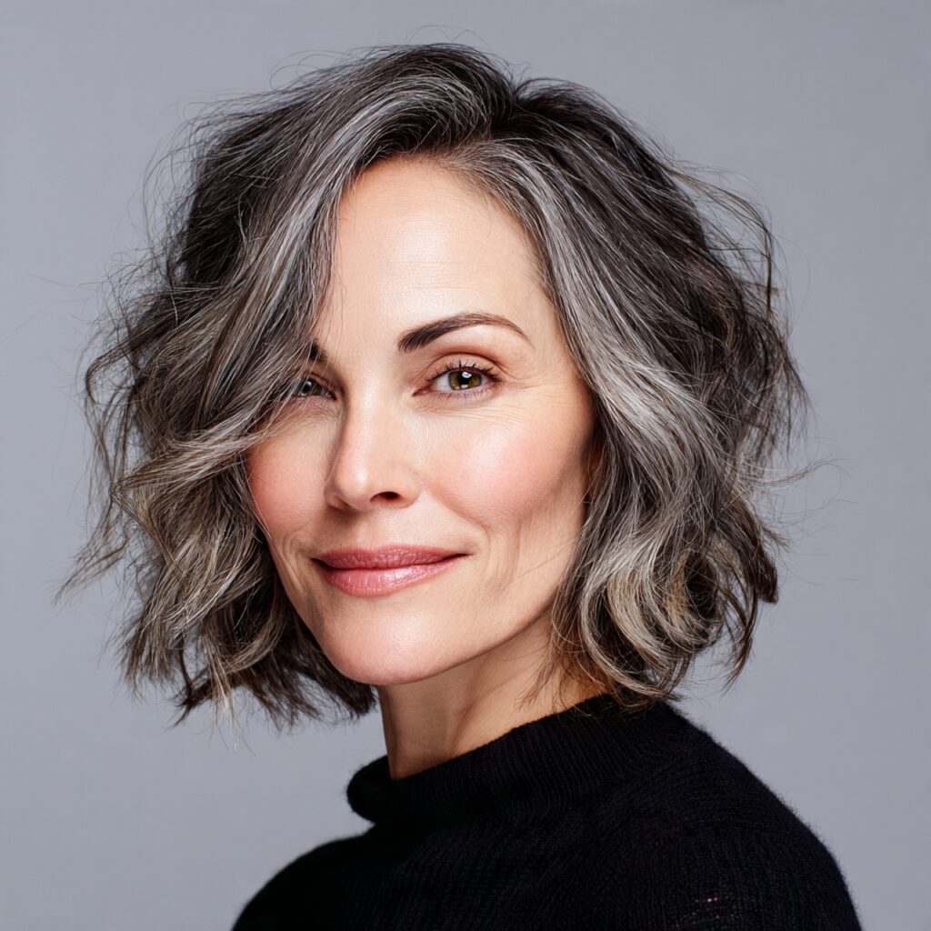 Textured Gray Lob Ideas