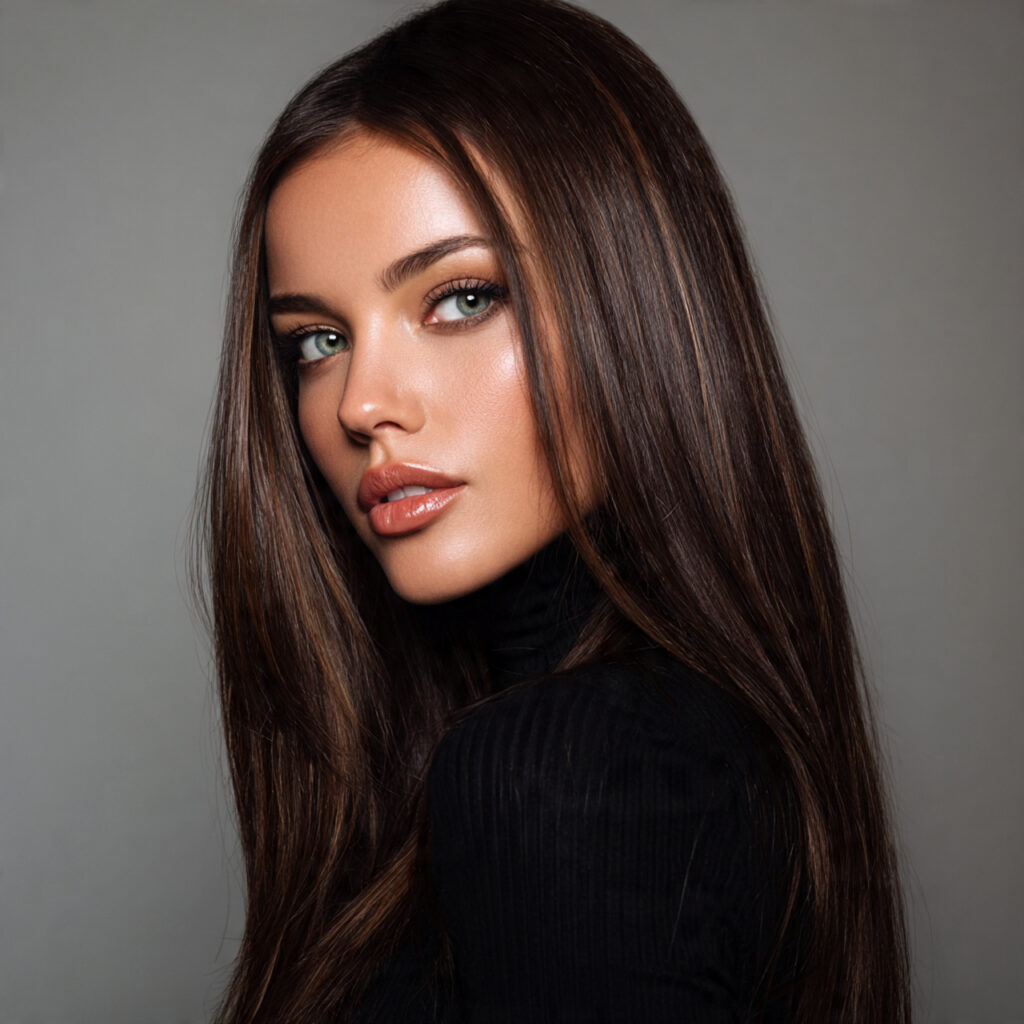 Ash Brown Hair Highlights Ideas.