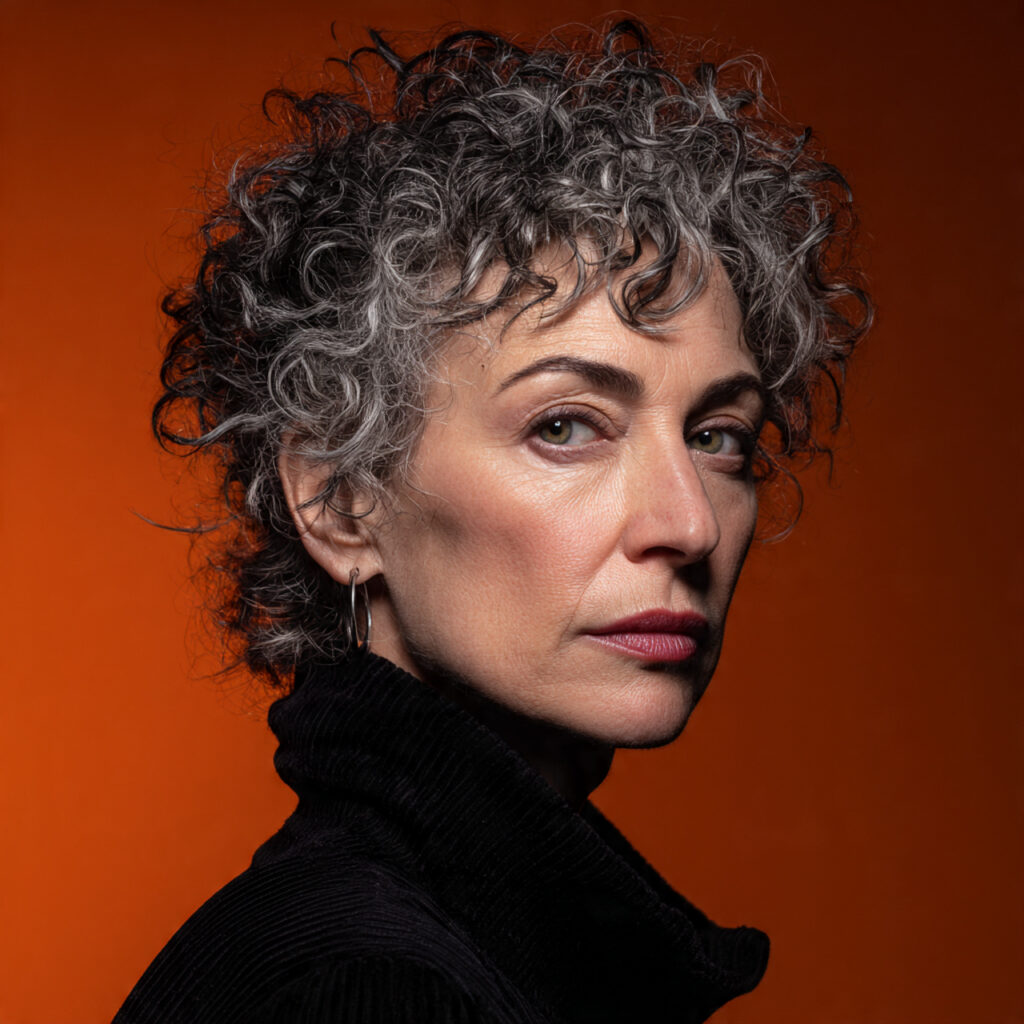 Bold Confident Curly Look Idea