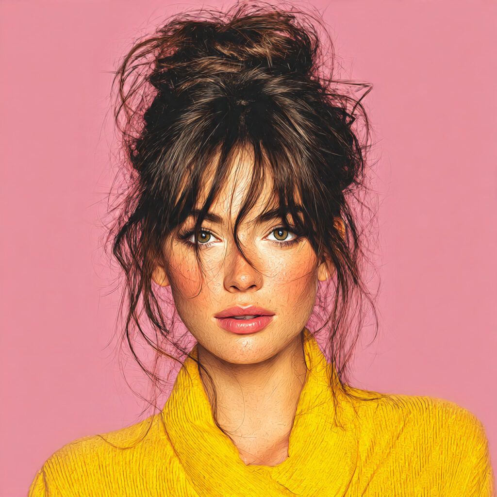 Messy Texture Hairstyles Ideas for Long Faces