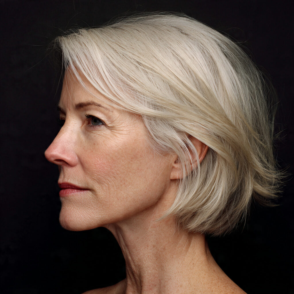 Short Bob Ideas for Women Over 60 with Fine Hair