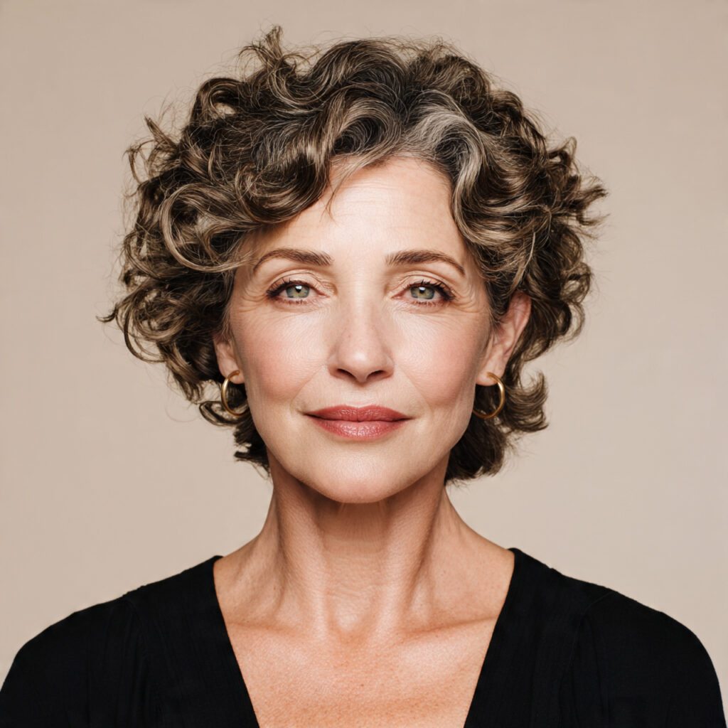 Elegant Short Curly Style Idea