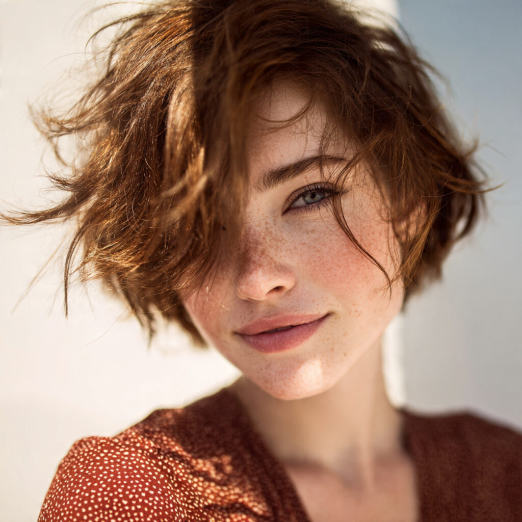 Tousled Short Hair Ideas