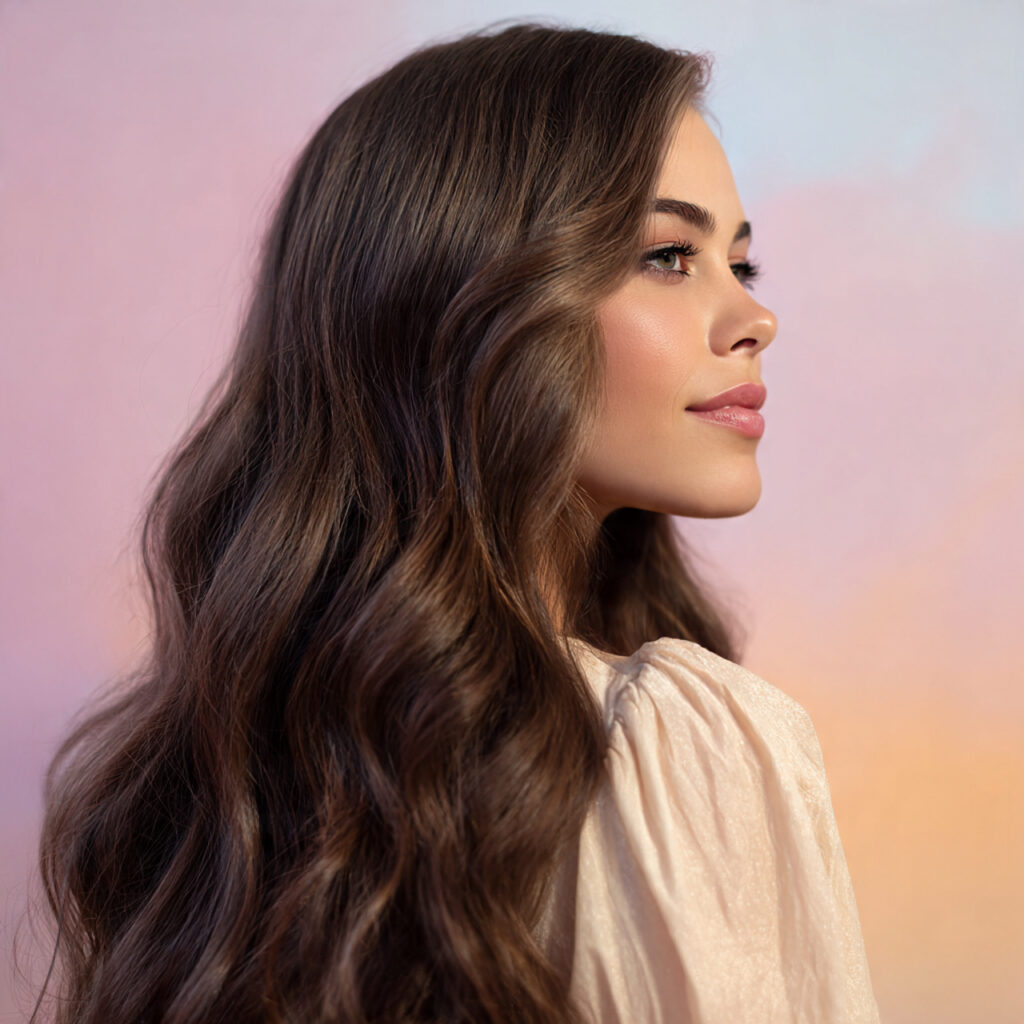 35 Brunette Balayage Hairstyle Ideas for Natural, Bold, and Modern Styles 27 Romantic Brunette Balayage Ideas