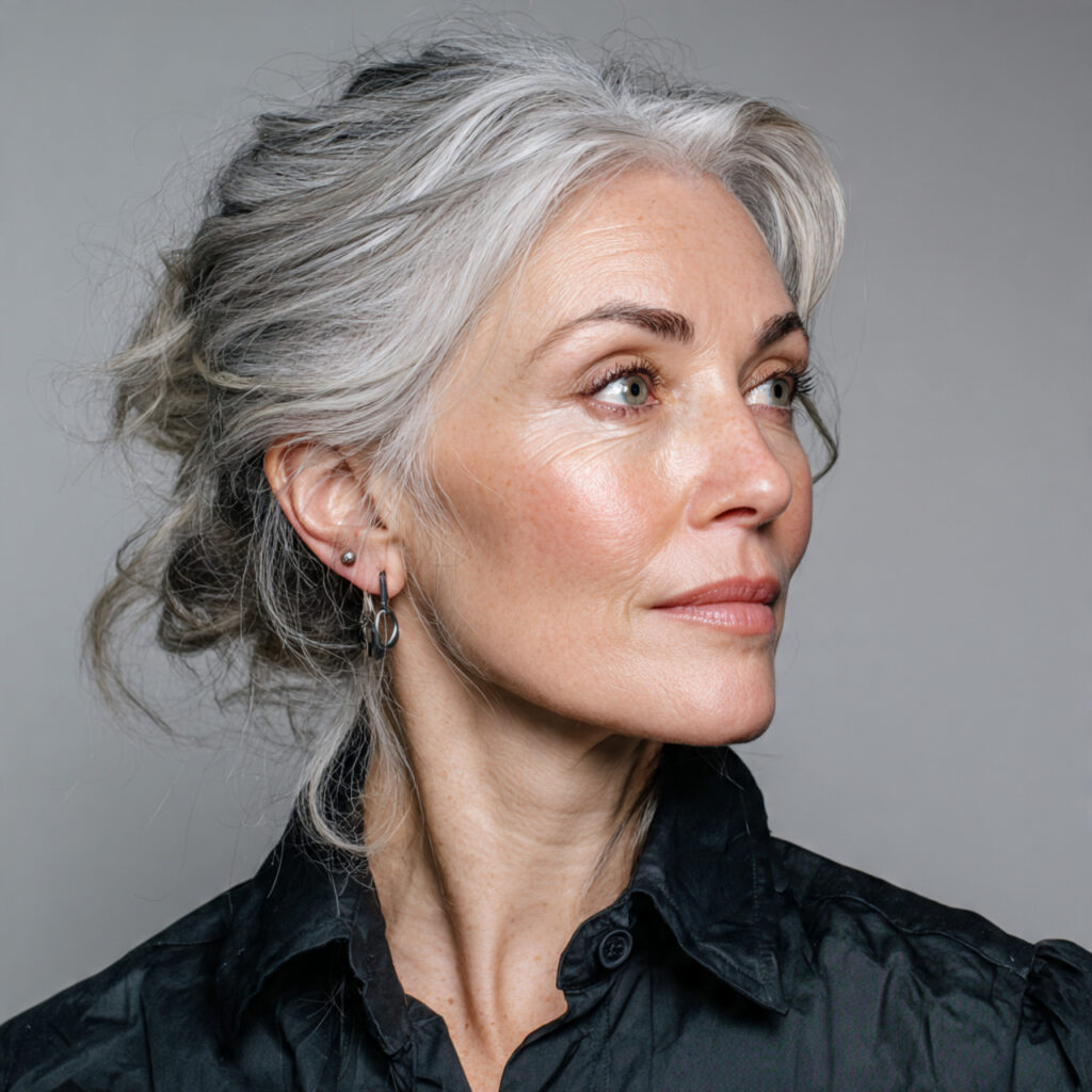 Refined Gray Hairstyle Ideas