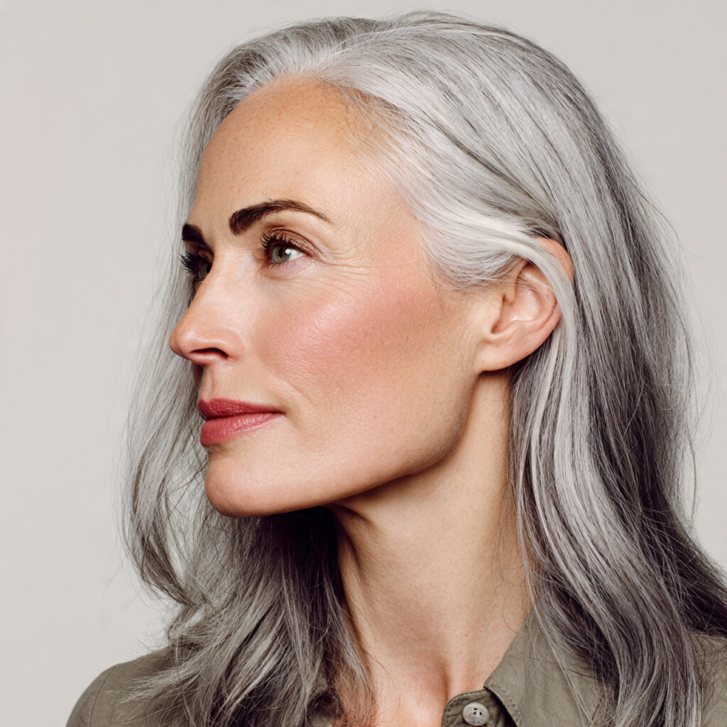 Cool-Toned Gray Hairstyle Ideas