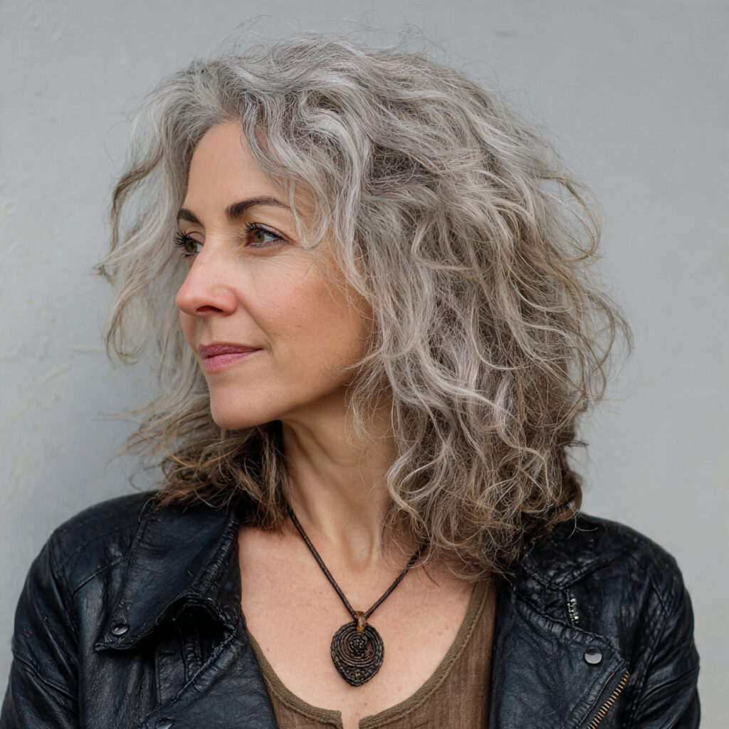 Relaxed Gray Everyday Hair Ideas