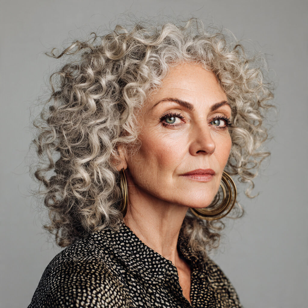 Defined Ringlet Hairstyle Idea