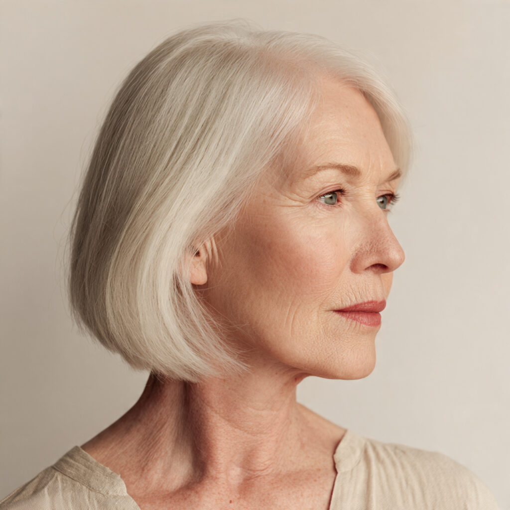 Minimalist Bob Ideas for Women Over 60