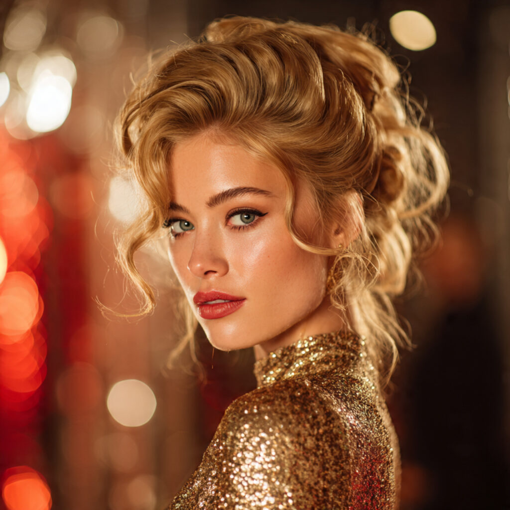 Glamorous New Year Eve Hairstyle Ideas