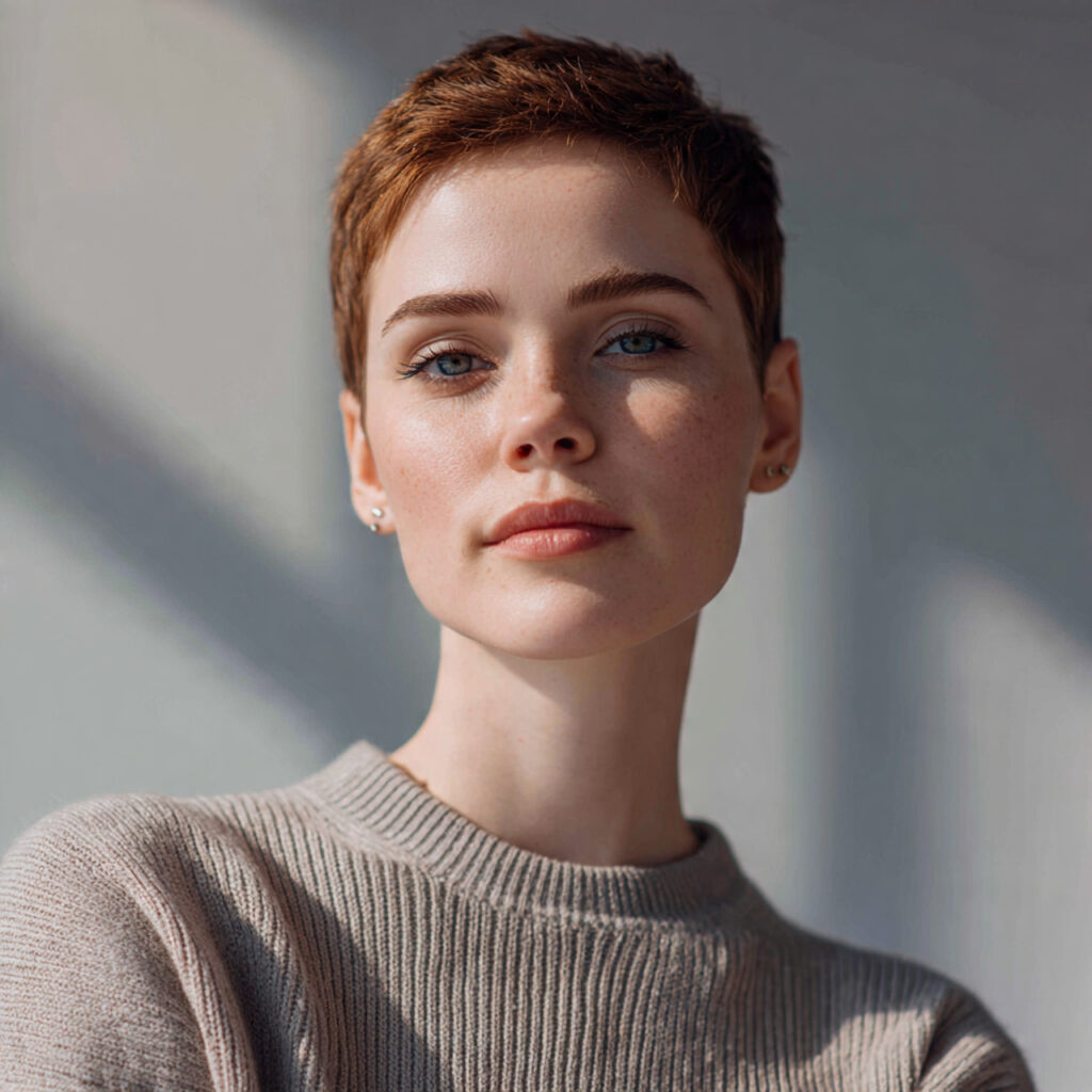 Balanced Crew Cut Hair Ideas