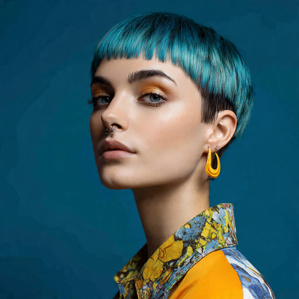 Blunt Pixie Mullet Ideas