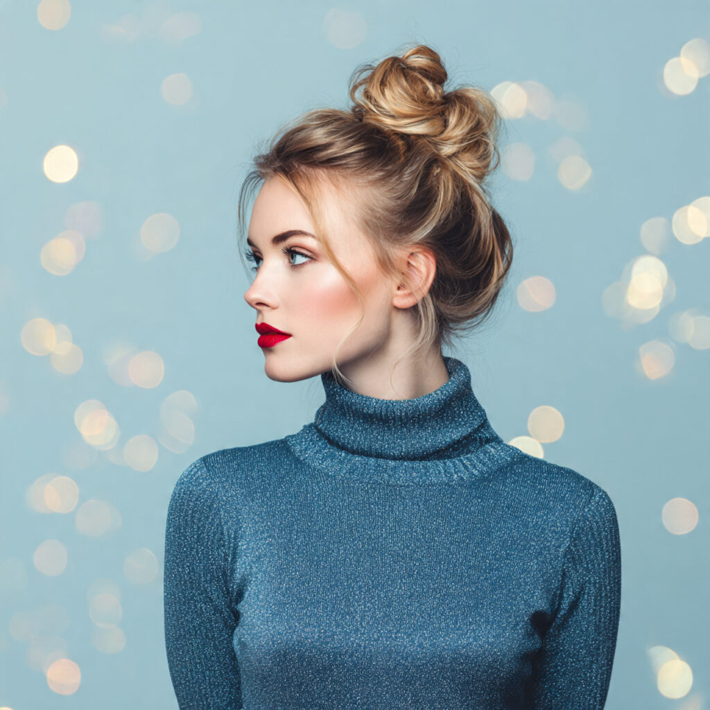 Chic Festive Bun Ideas