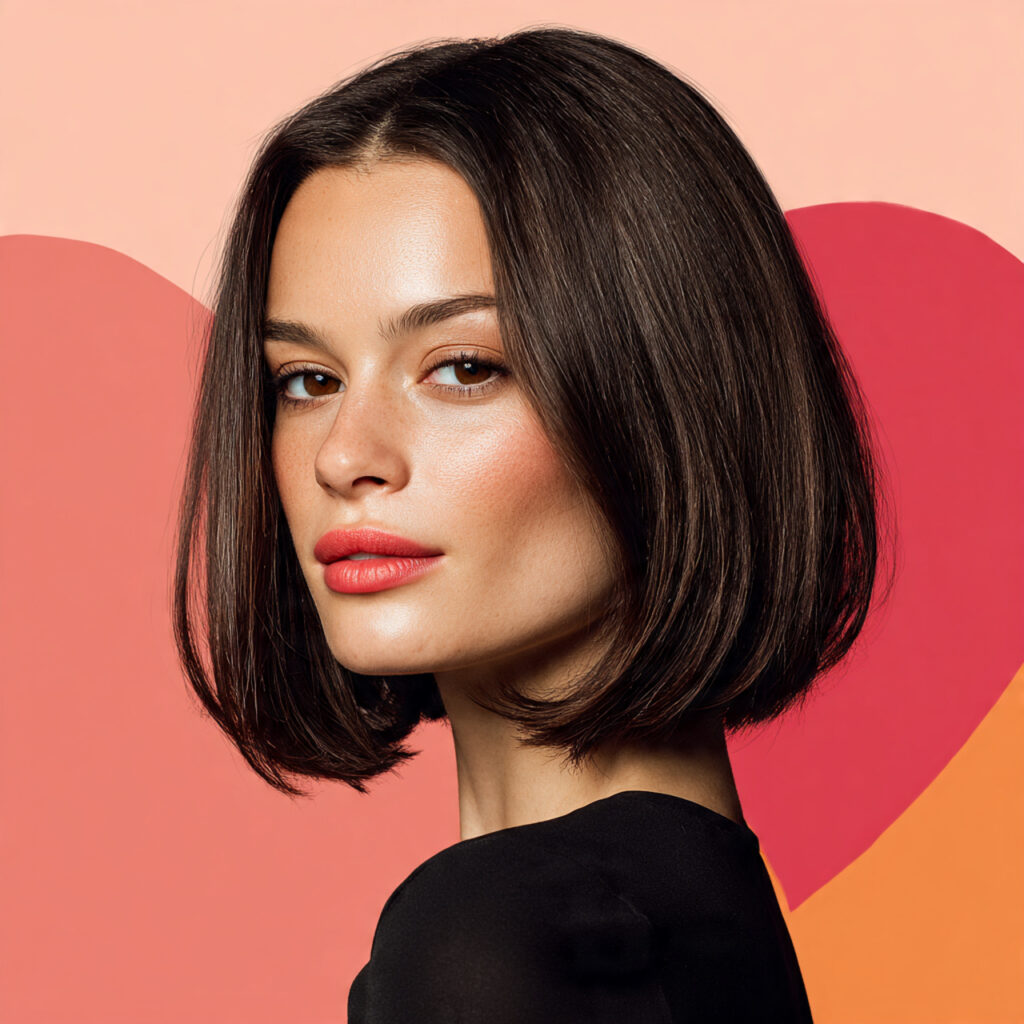 Shoulder-Length Hairstyles for Heart Shaped Faces