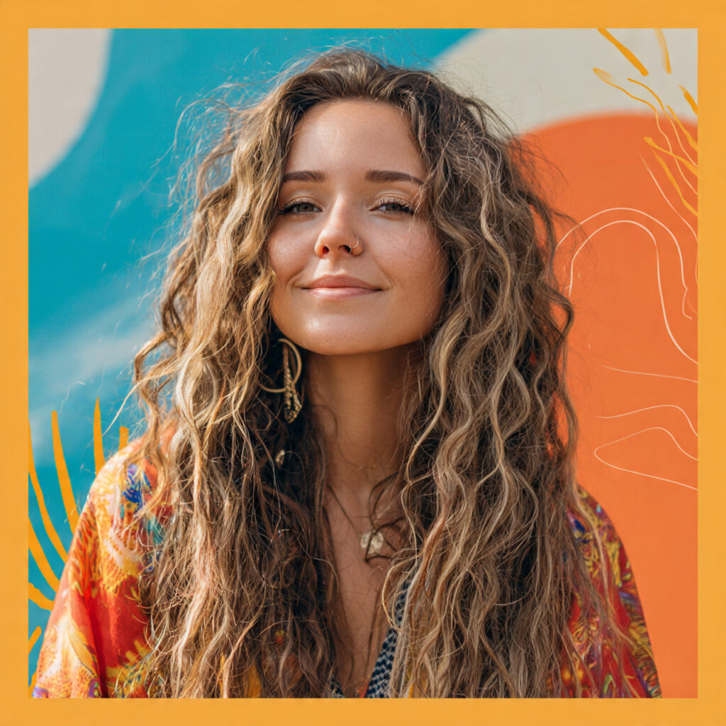 Beachy Hairstyles for Heart Shaped Faces