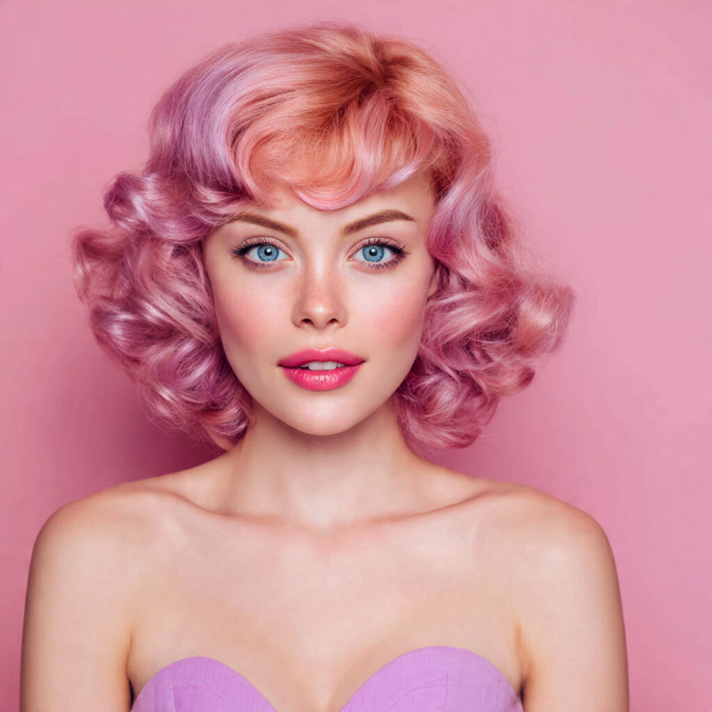 Retro-Inspired Hairstyles for Heart Shaped Faces