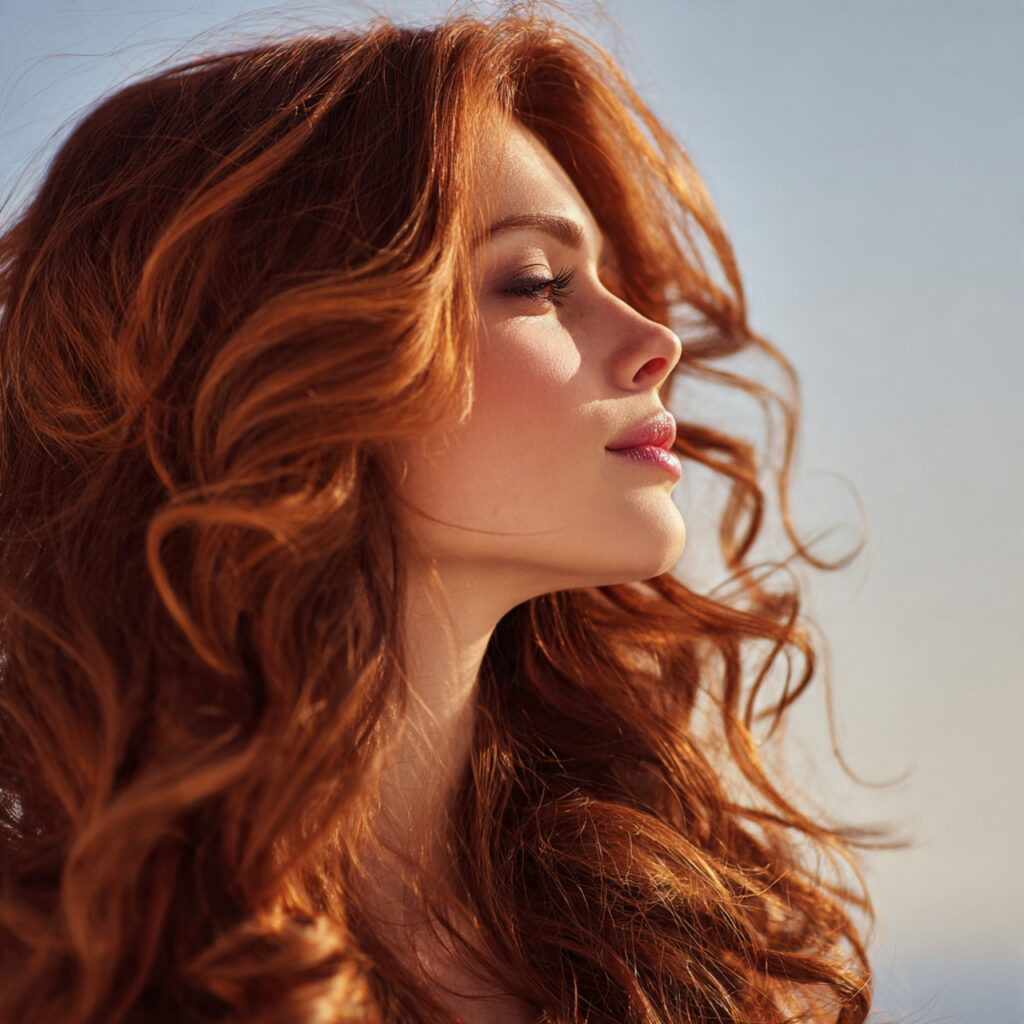 Romantic Hairstyles for Heart Shaped Faces