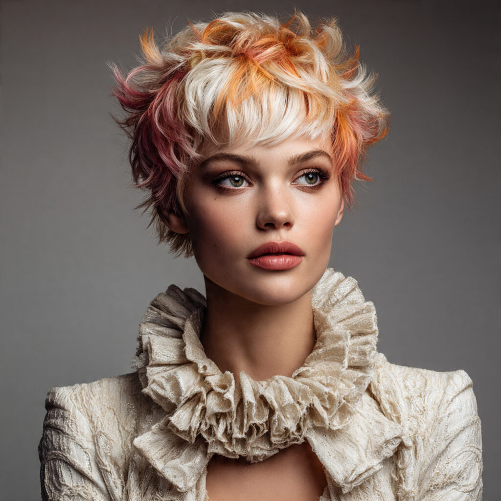 Layered Crown Focused Wixie Cut Idea