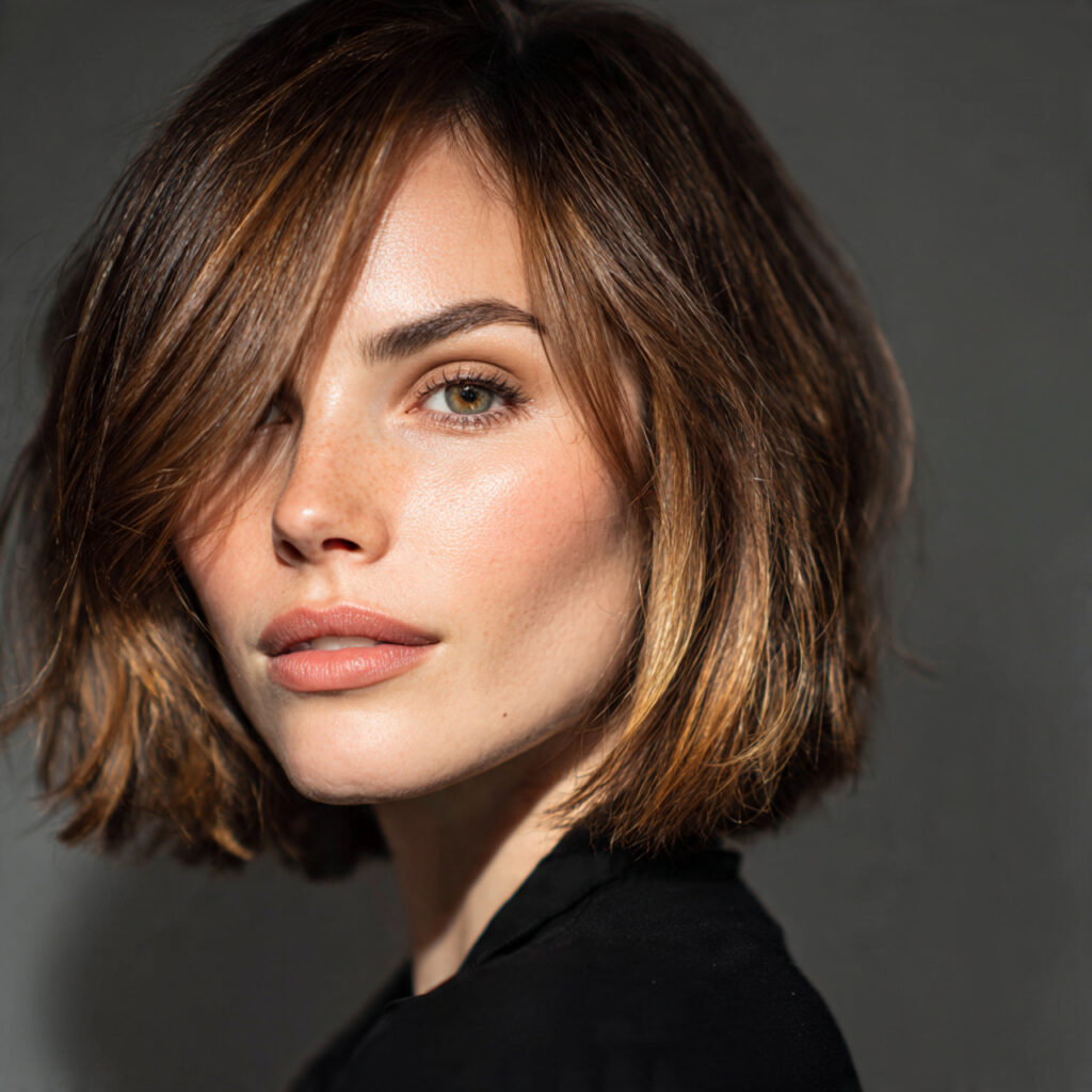 Subtle Movement Lob Haircut Ideas