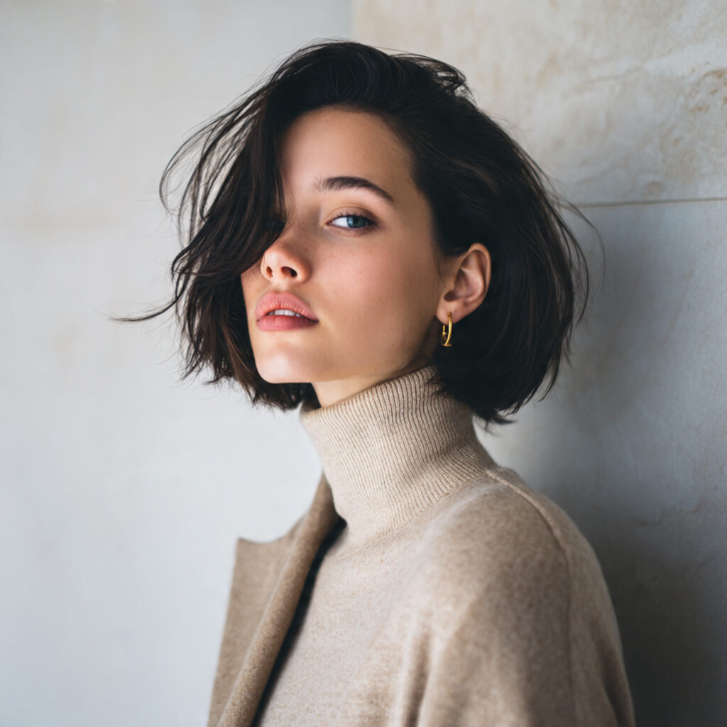 Minimalist New Year Hairstyle Ideas