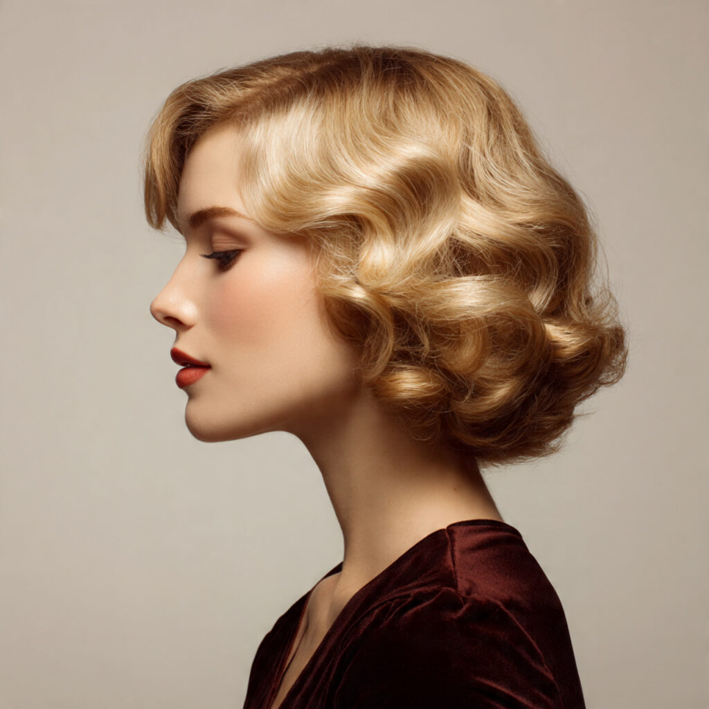 Modern Classic Valentines Day Hairstyle Idea