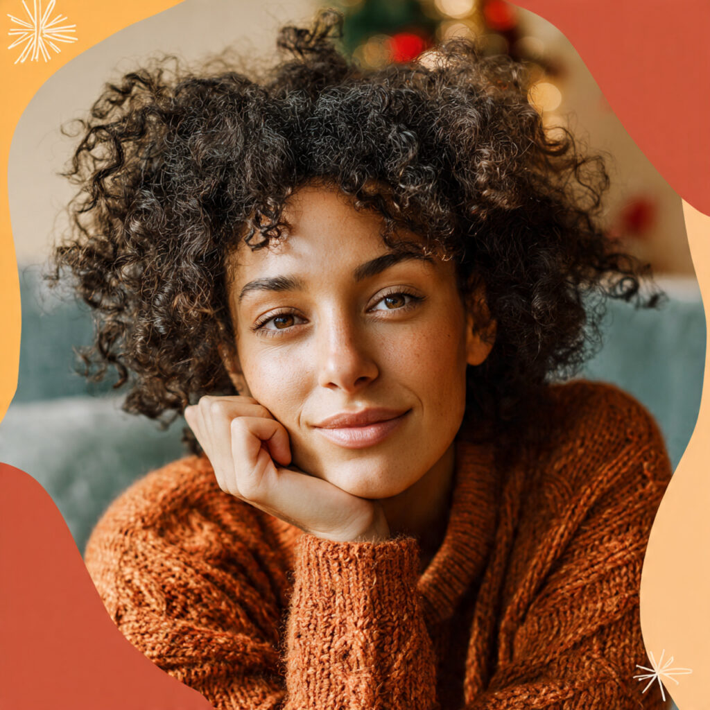 Natural Festive Hairstyle Ideas