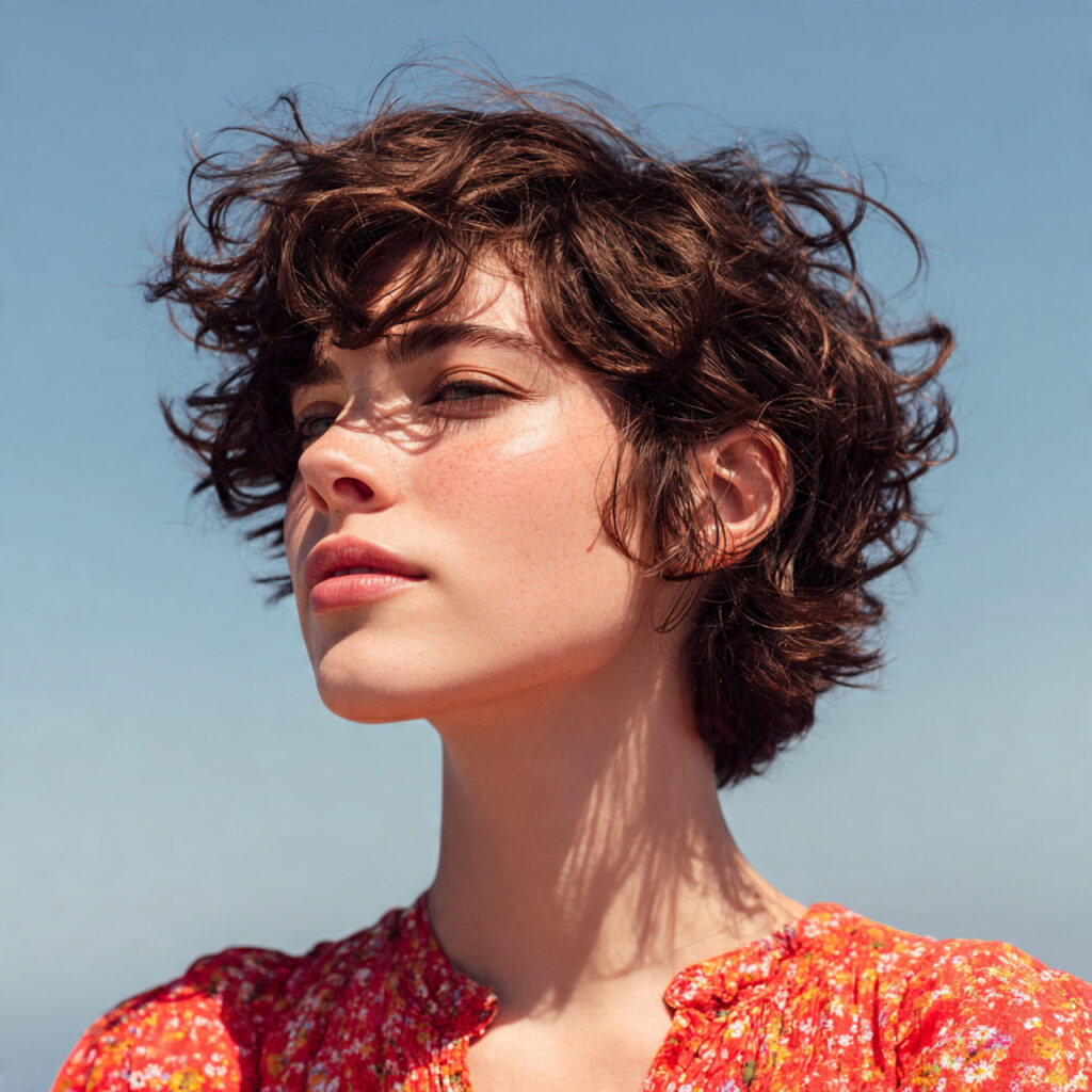Natural Wavy Short Cut Ideas