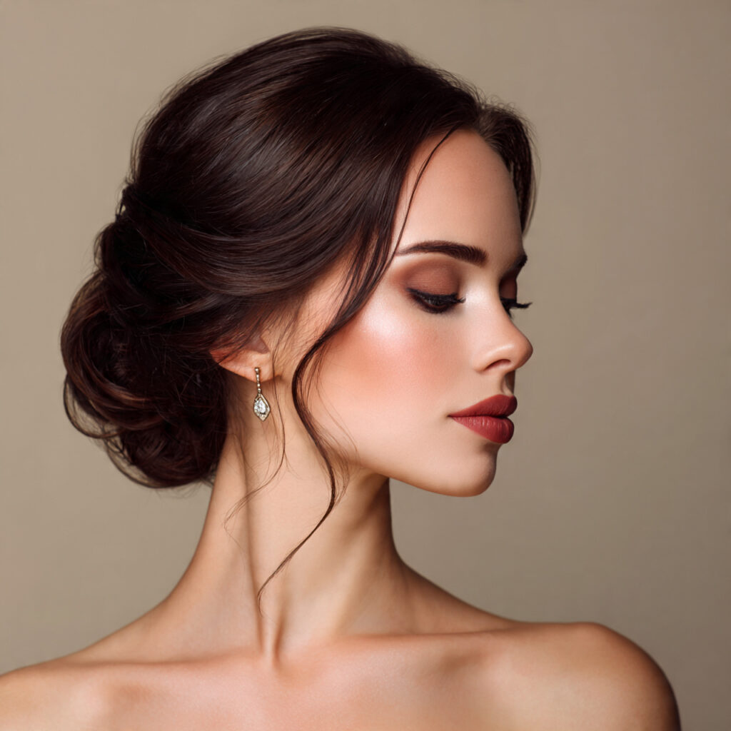 Polished Romantic Hair Look Idea