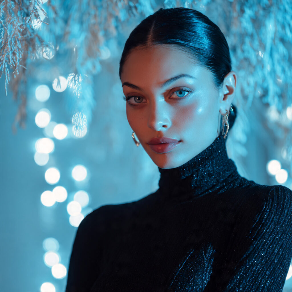 Sleek Holiday Hairstyle Ideas