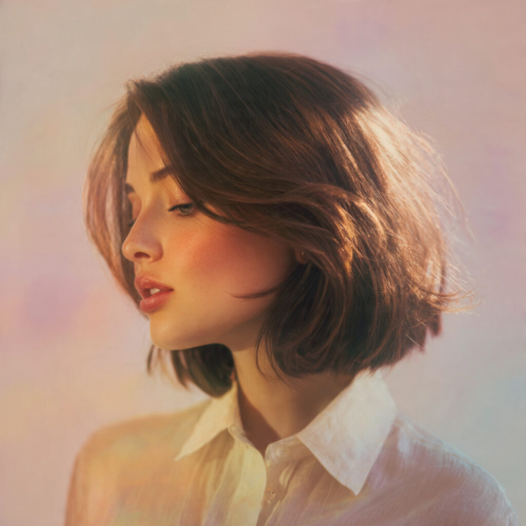 Soft Feminine Lob Ideas