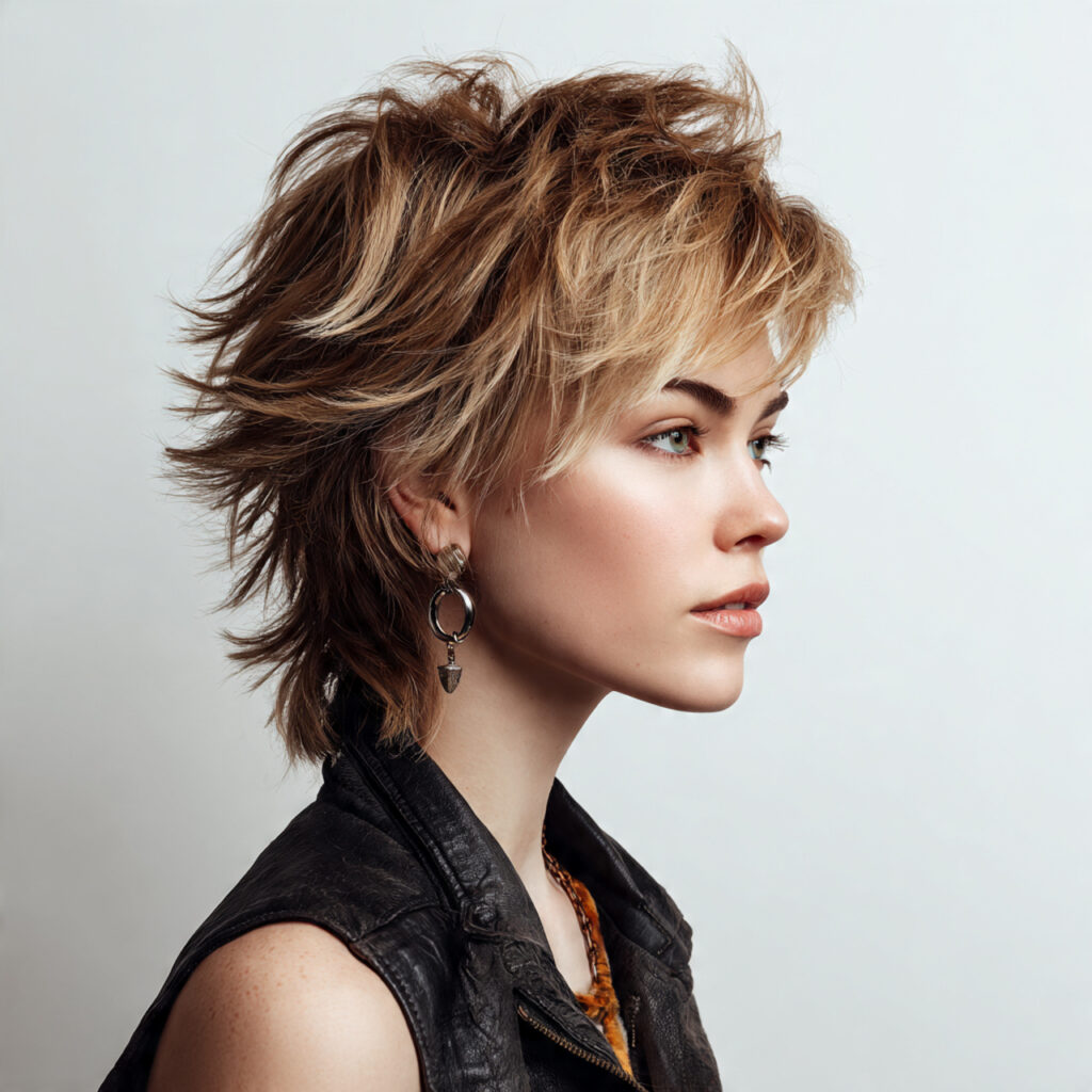 Textured Shaggy Wixie Cut Idea