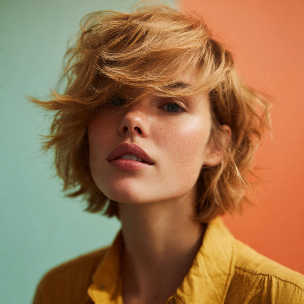 Airy Shaggy Short Cut Ideas