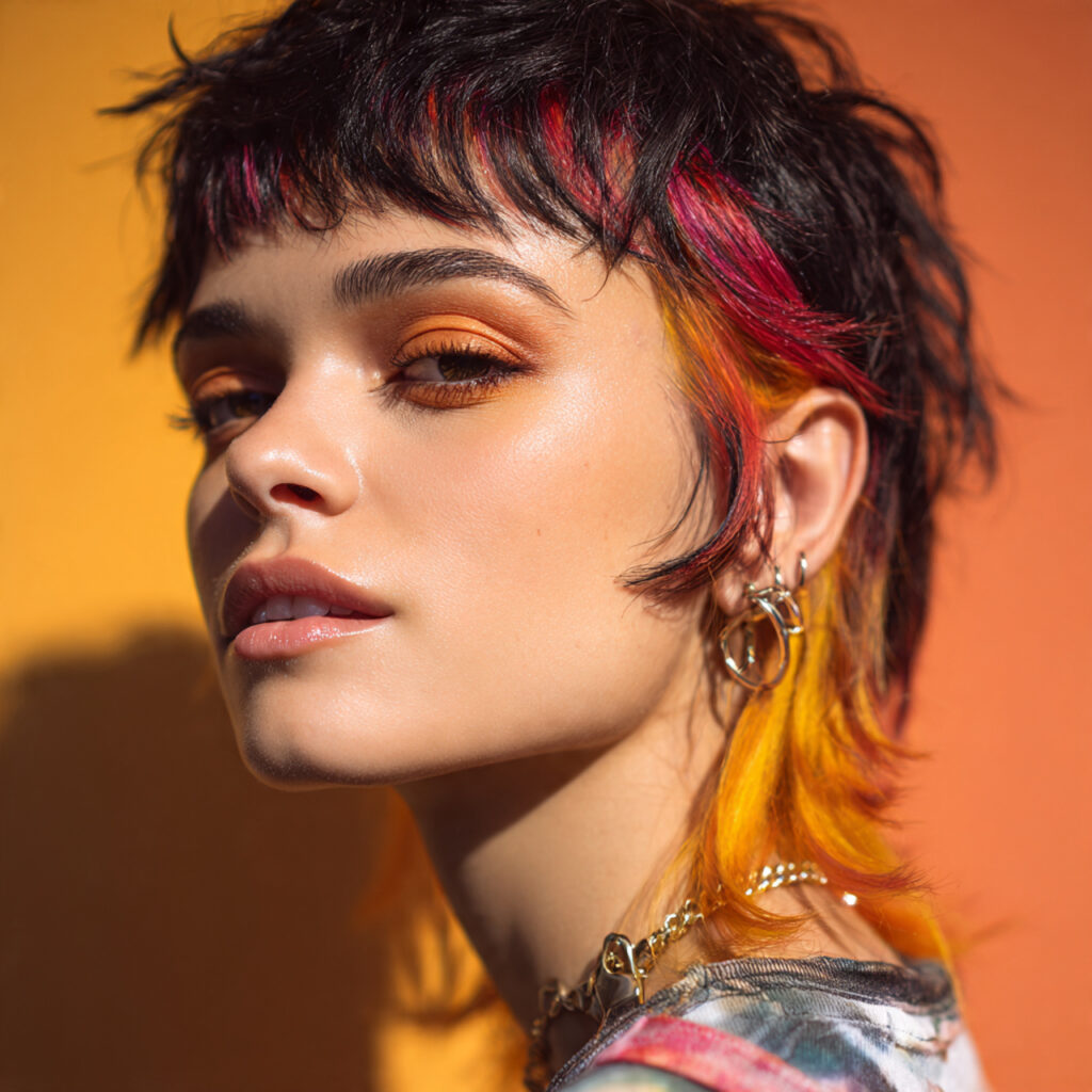 Artistic Pixie Mullet Ideas