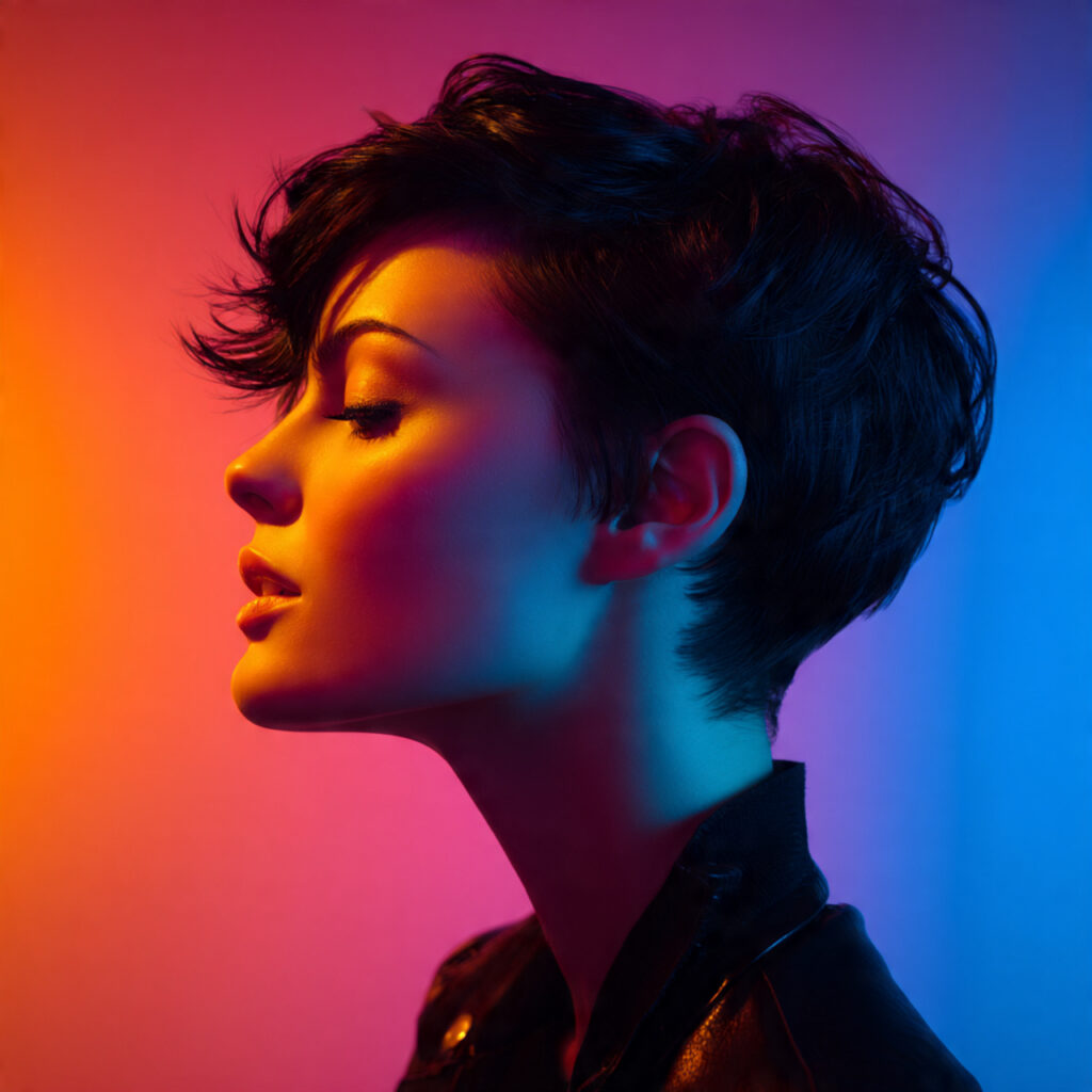 Artistic Short Hair Ideas for Women