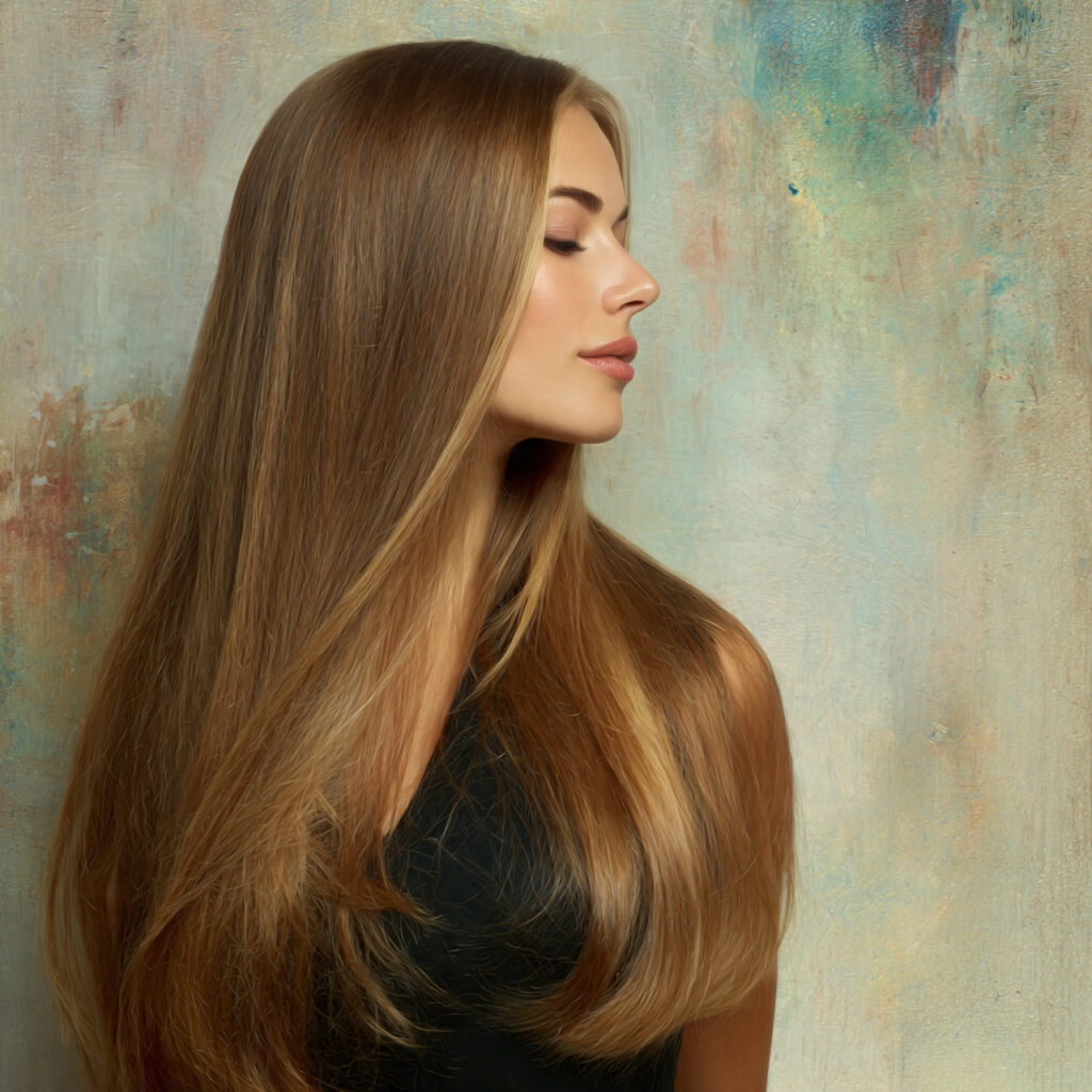 Balanced long hair inspiration ideas