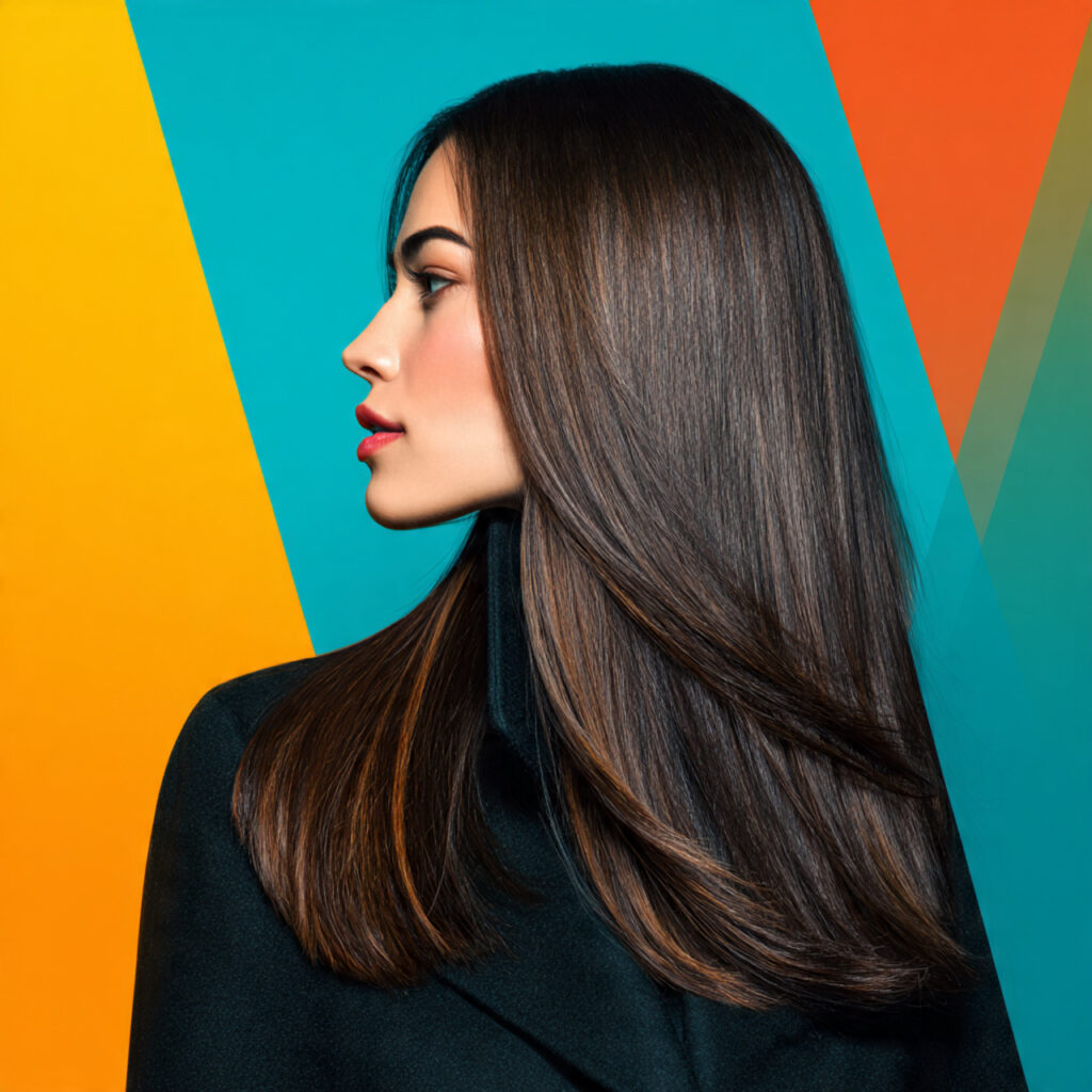 Chic long hair inspiration ideas