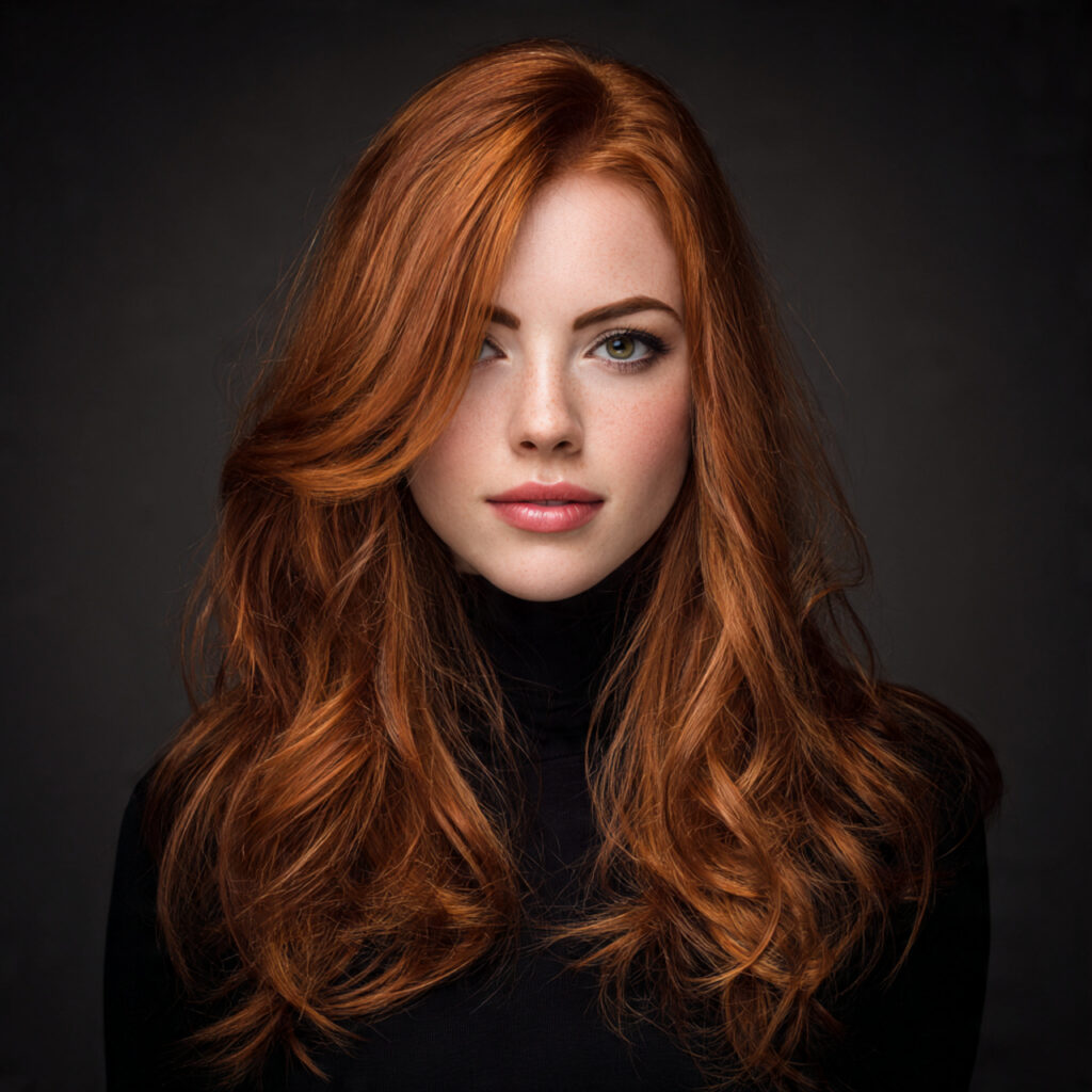 Cinnamon Hair Highlights Ideas