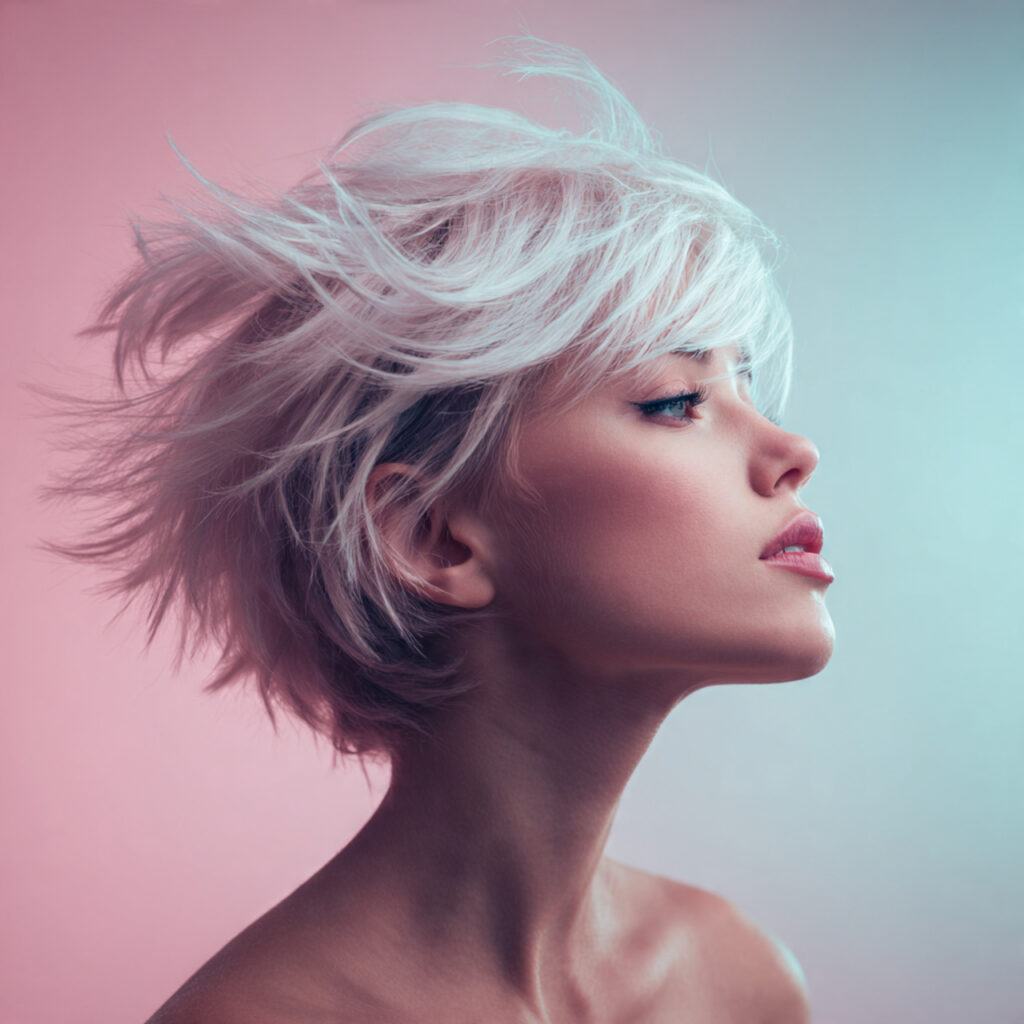 Feathered Short Hair Ideas