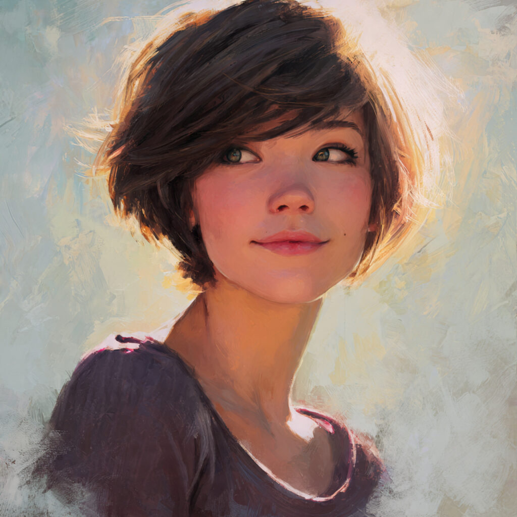 Feathered Short Hairstyle Ideas