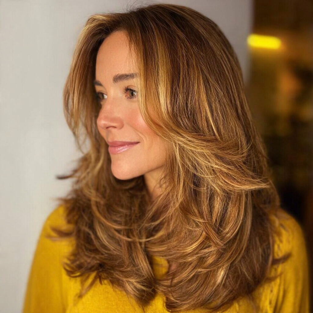 Honey Balayage with Golden Honey Layers Ideas