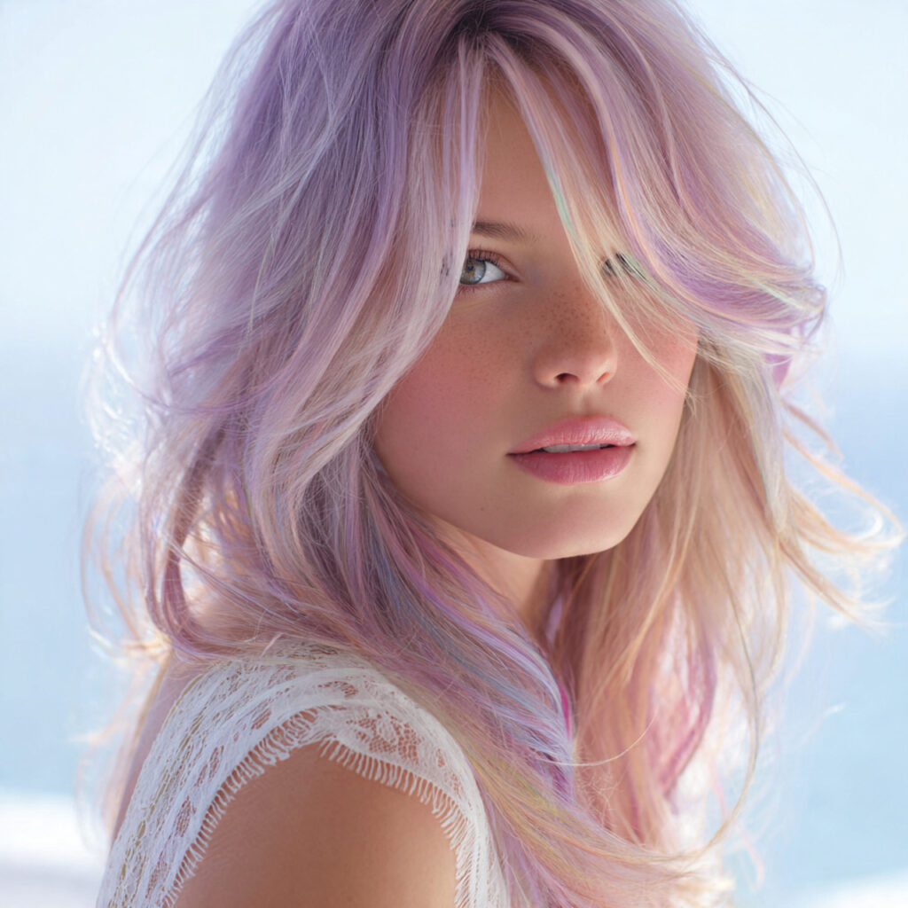 Soft Neon Pastel Highlight Ideas