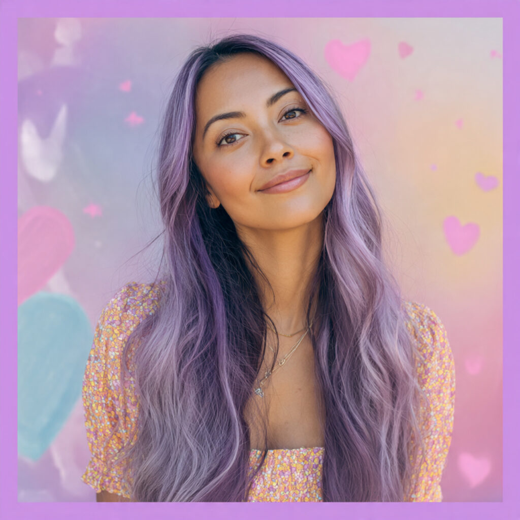 Dreamy Lavender Pastel Highlight Ideas